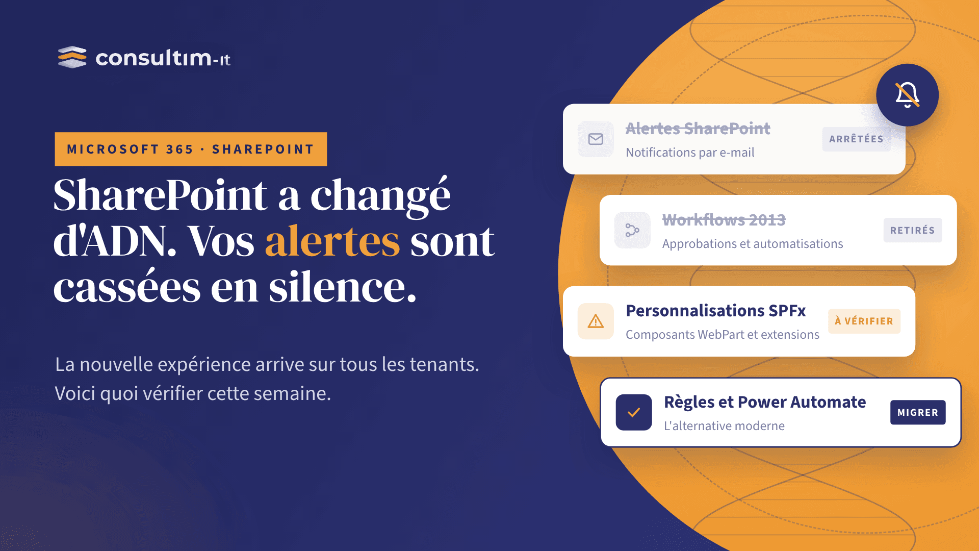 SharePoint vient de changer d’ADN, et vos alertes sont déjà silencieusement cassées